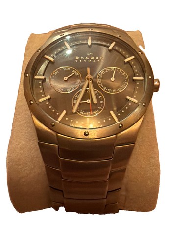 Skagen watch men 38mm gray - men,
