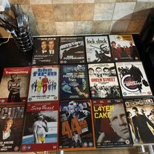 DVD Joblot 14 Movies Including Some Classic English Gangster Movies
