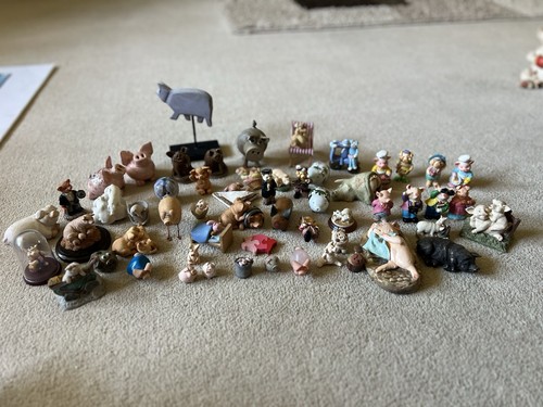 Large collection pig - of,