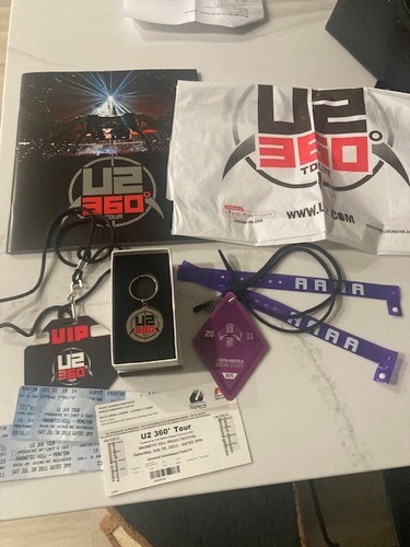360 tour 2011 set book - u2,