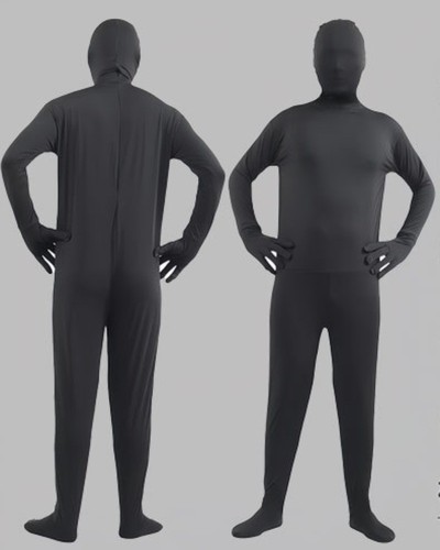 Adult invisible morph suit - invisible,