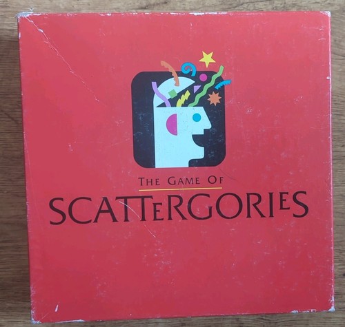 Scattergories board game - scattergories,