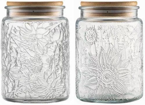 Set vintage glass - glass, jars