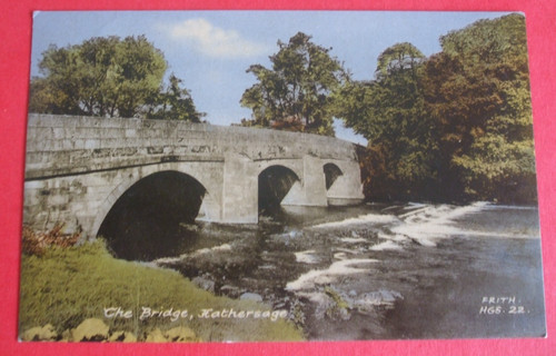 Old rppc derbyshire postcard - derbyshire,