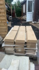 Sandstone walling band course - walling,