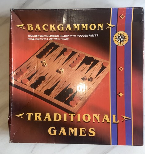 Backgammon traditional wooden - traditional,
