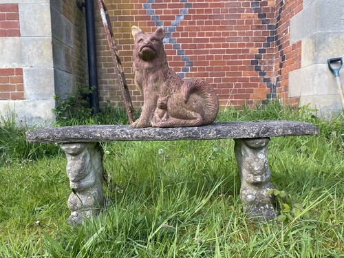 Vintage garden seat - vintage,