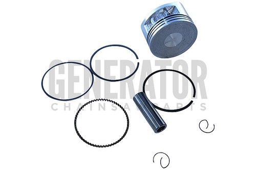 Piston kit rings - kit, clip