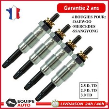 4 Glow Plug for KORANDO MUSSO REXTON 2.2 2.3 2.9 D TD 5 CYLINDERS