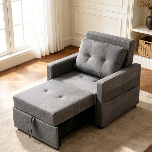 Sofa bed single chair armchair - single,
