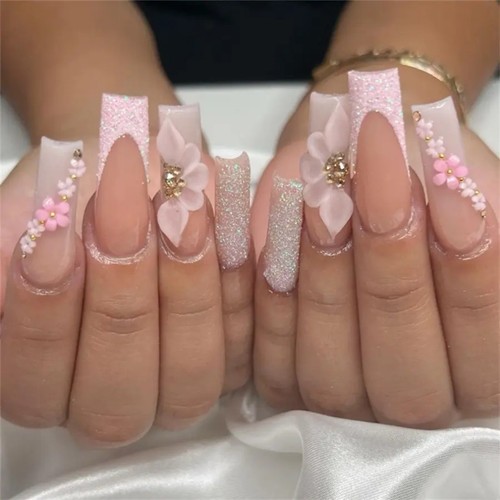24x pieces flowers - 24x, long