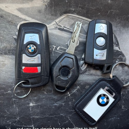 Three genuine bmw - three, key