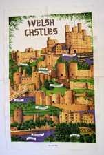Vintage Tea Towel Welsh