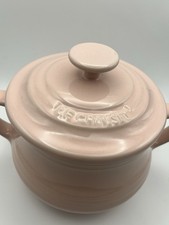 Le Creuset Pink small soup bowl with lid 500ml