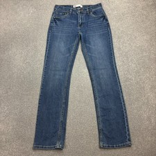 Levis 511 Jeans Adult 28x30 Blue Denim Red Tab Medium Wash Straight Trousers Men