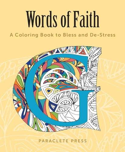 Words faith a coloring - of,