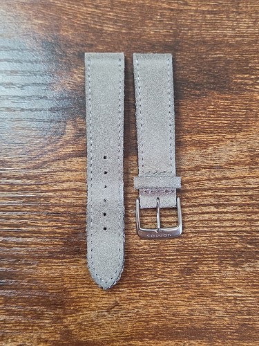 Nomos glashutte 18mm oem - glashutte, gray