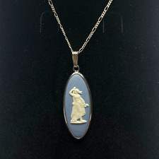 Wedgwood Blue Jasper Sterling