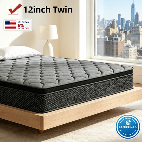 Inch hybrid mattress - 12,