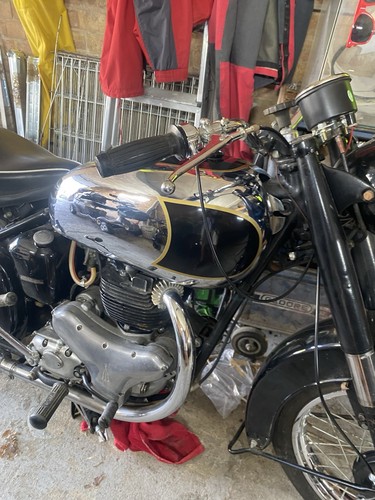 Bsa a10 petrol - a10, tank