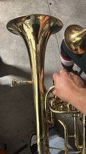 Baritone Horn Lacquered Brass