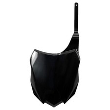 UFO Kawasaki KXF 250 (13-16) KXF 450 (13-15) Black Front Number Plate KA04724