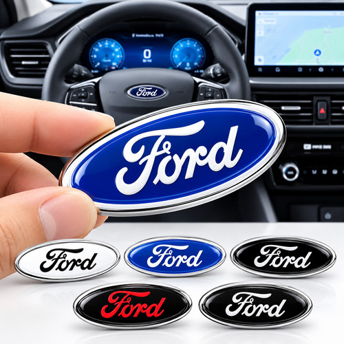Car steering wheel emblem - car,