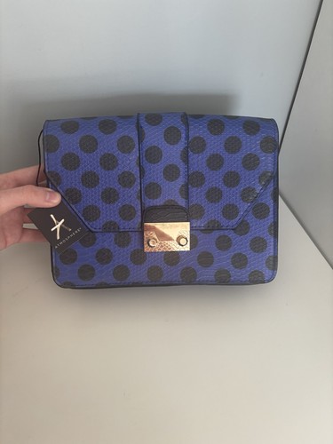 Polka dot blue and - , bag