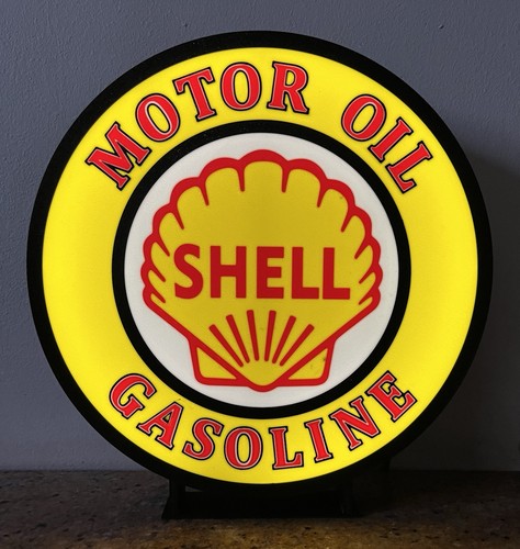 Shell station sided led - shell,