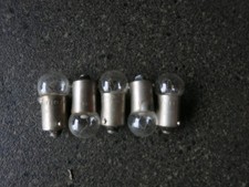 5 x Clear 12v Bayonet Bulb