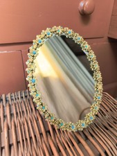 1950s Vintage Mirror Gold