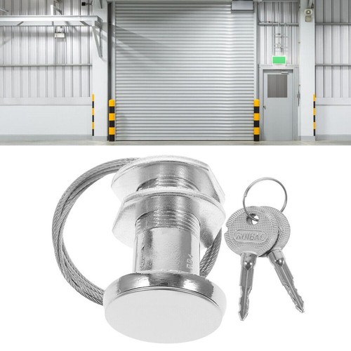 Keyed garage door release lock - keyed,