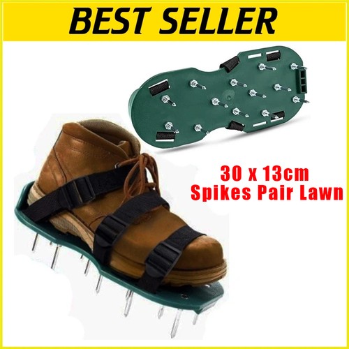Lawn aerating spiked shoes - spiked,