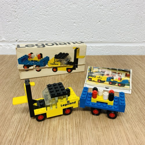 Vintage lego system - system, forklift