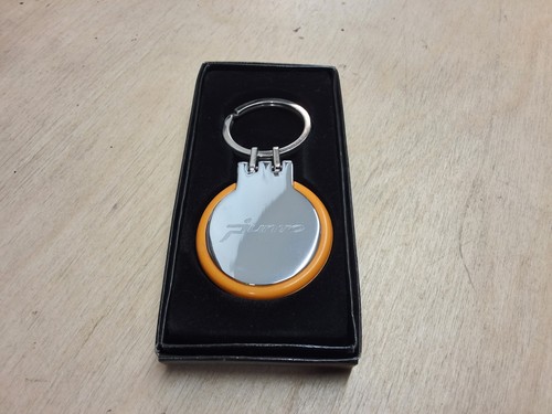 Fiat punto keyring orange and - punto,