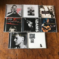 8 x Bryan Adams CD Bundle Get Up Tracks Of My Years Best Of Bare Bones Unplugged