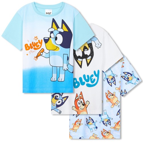 Bluey boys pack shirt crew - boys,