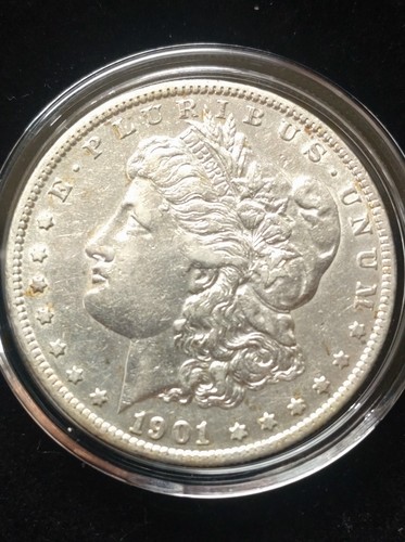 1901 morgan silver dollar - morgan,