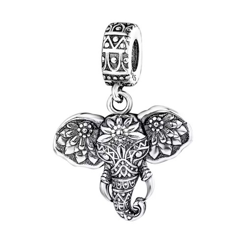 Elephant head luck - head, dangle