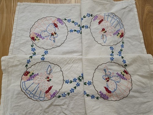 Vintage crinoline lady - crinoline,