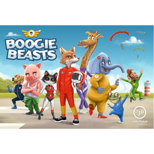 Boogie beasts board game - boogie,