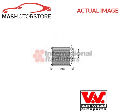 Heater radiator exchanger - exchanger, lhd