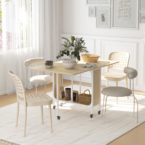 Six person drop leaf dining - six-person,