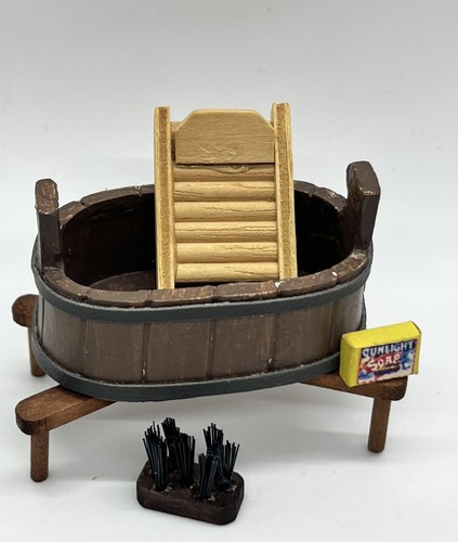 Dolls house kitchen scullery - dolls,