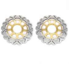 Pair Front Brake Discs Rotors For Honda CBR 900 RR 2000-2003 CBR 954RR 2002-2003