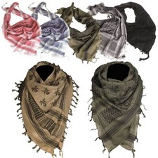 Mil-Tec Shemagh Scarf Keffiyeh Head Neck Protection Military 100% Cotton Wrap
