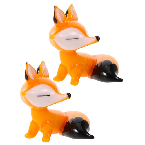 Pcs creative fox ornaments - 2,