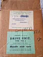 Lowther PM6 Speaker Boxed