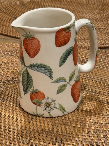 Heron cross pottery milk jug - heron,