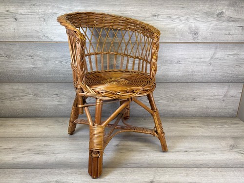 Vintage wicker rattan - vintage, childs